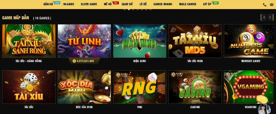 11Bet có đầy đủ các trò chơi khác nhau với đa dạng các thể loại