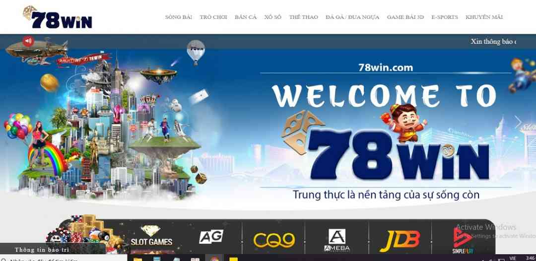 78win là nhà cái uy tín hàng đầu châu Á