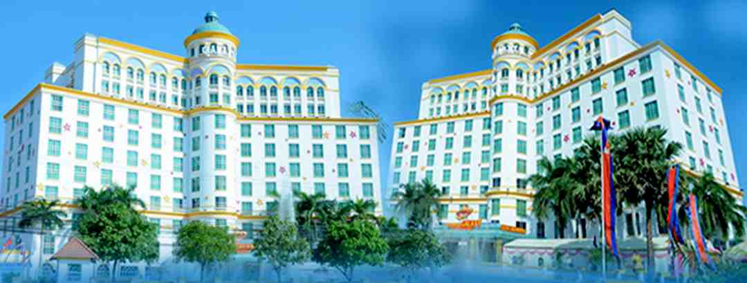 Kiến trúc đồ sộ của sòng bạc Golden Galaxy Hotel & Casino
